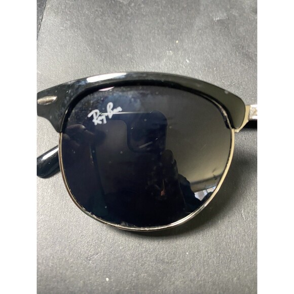 Ray Ban Clubmaster Classic Dark Grey Square Unisex Sunglasses 9922 - Picture 3 of 5
